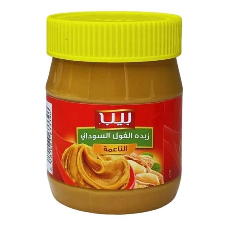 بيب زبدة فول سوداني ناعمة 340جم