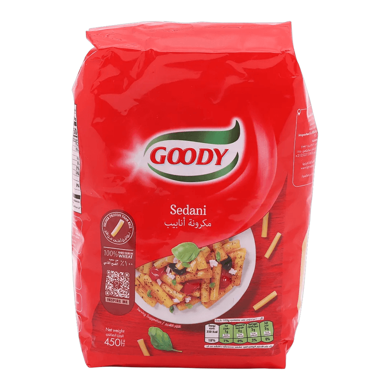 مكرونة قودي انابيب رقم (12) 450جم