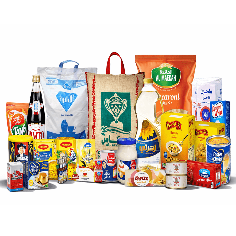 سلة رمضانية ذهبية