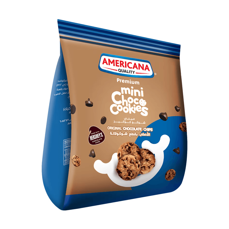 امريكانا ميني شوكو كوكيز الاصلي بقطع الشوكولاتة 35جم