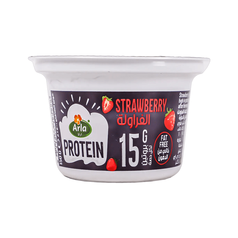 ارلا  بروتين زبادي بنكهة الفراولة   150جم