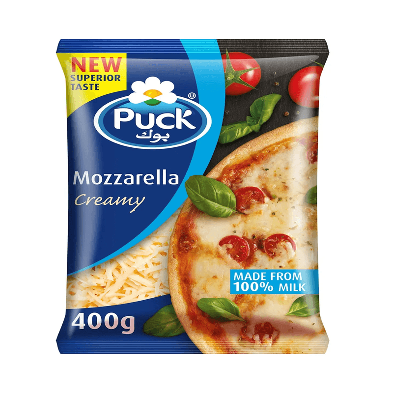 بوك  جبن موزاريلا  مبشورة  400جم