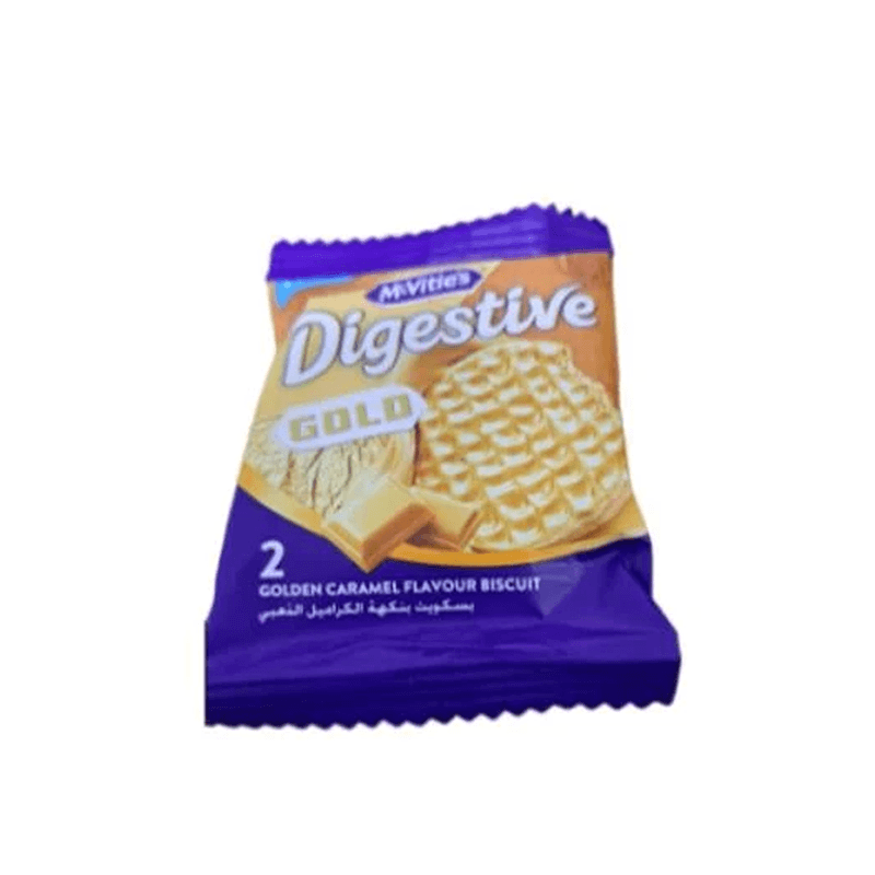 مكفيتز دايجستيف بسكويت بنكهة الكراميل الذهبي 33.3جم