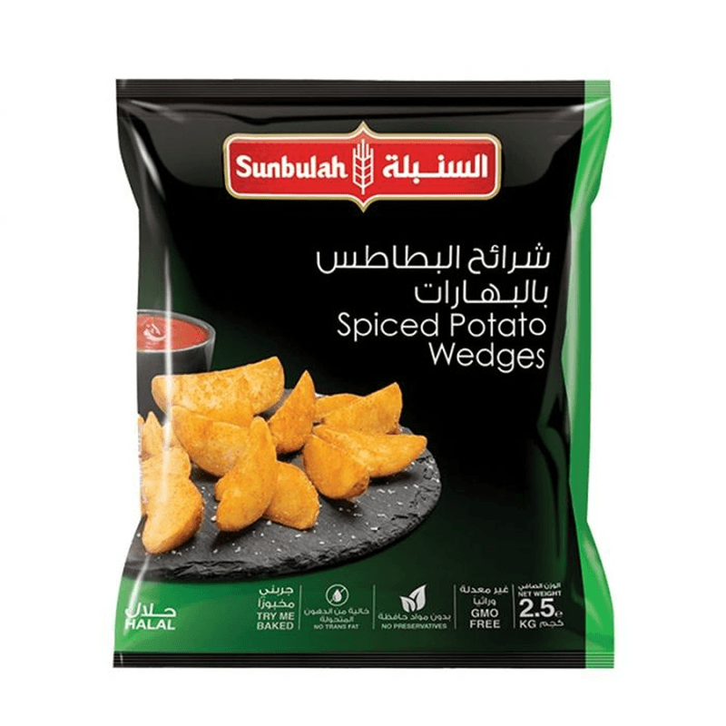 السنبلة بطاطس ودجز بالبهارات 2.5كجم