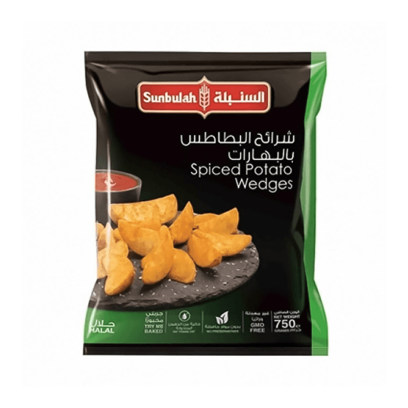 السنبلة بطاطس ودجز بالبهارات 750جم