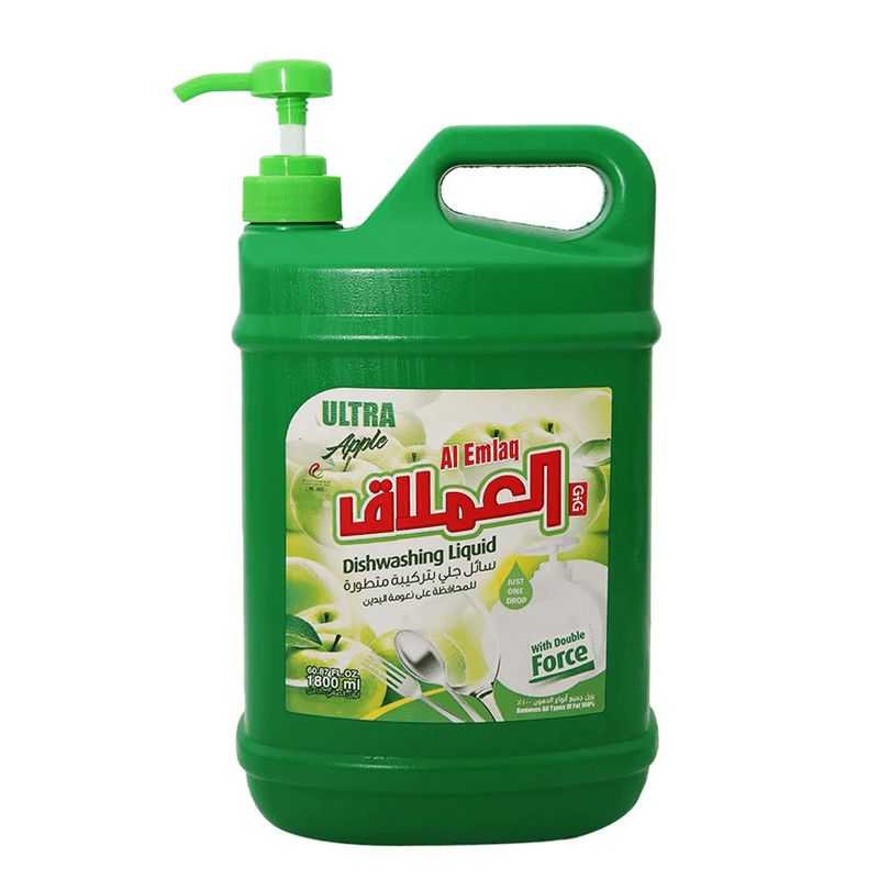سائل غسيل الصحون العملاق (تفاح) 1800جم