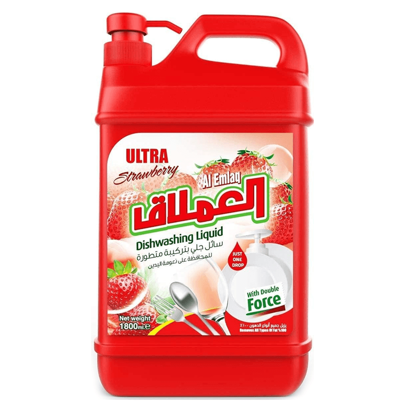 سائل غسيل الصحون العملاق (فراولة) 1800جم
