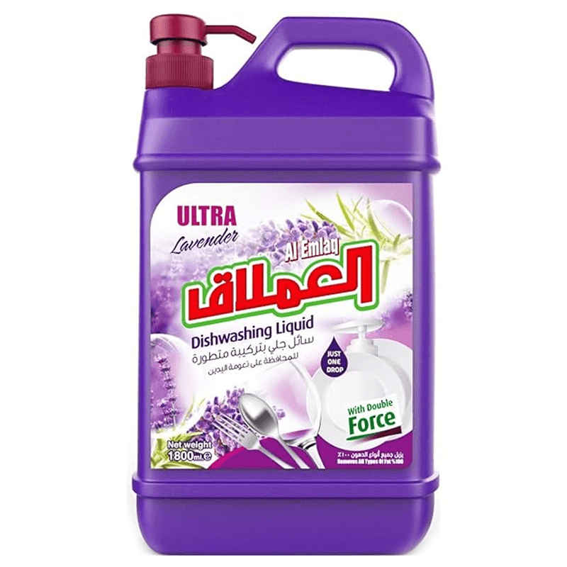 سائل غسيل الصحون العملاق (لافندر) 1800جم