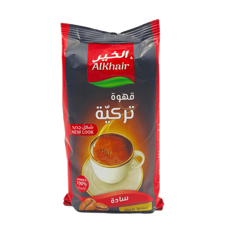 قهوة تركية الخير سادة 100جم