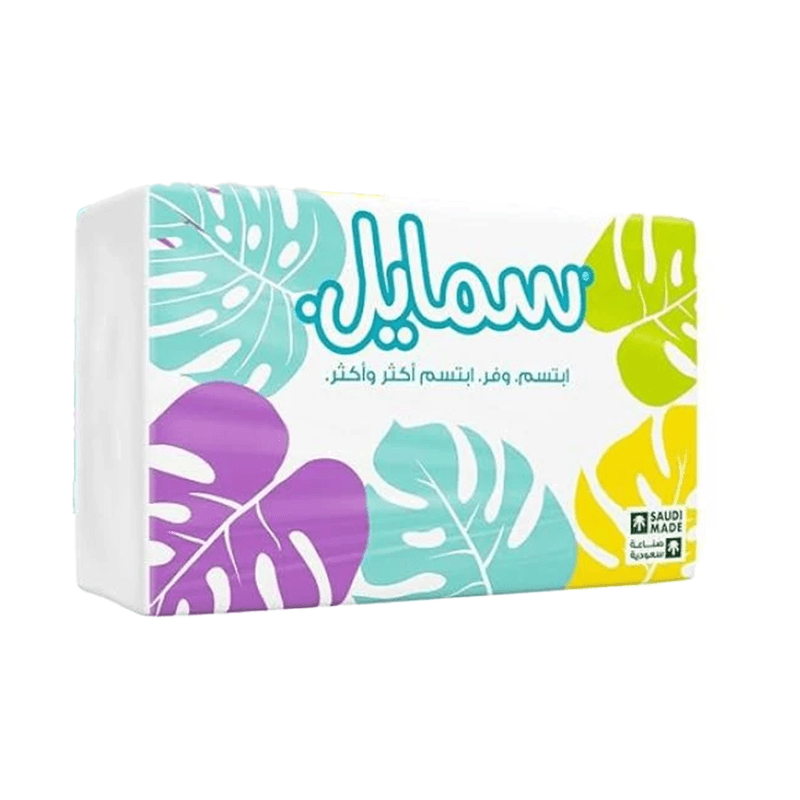 مناديل وجه سمايل (150منديل)