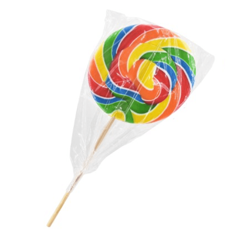 مصاص روزي تويست قوس قزح دائري 80جم