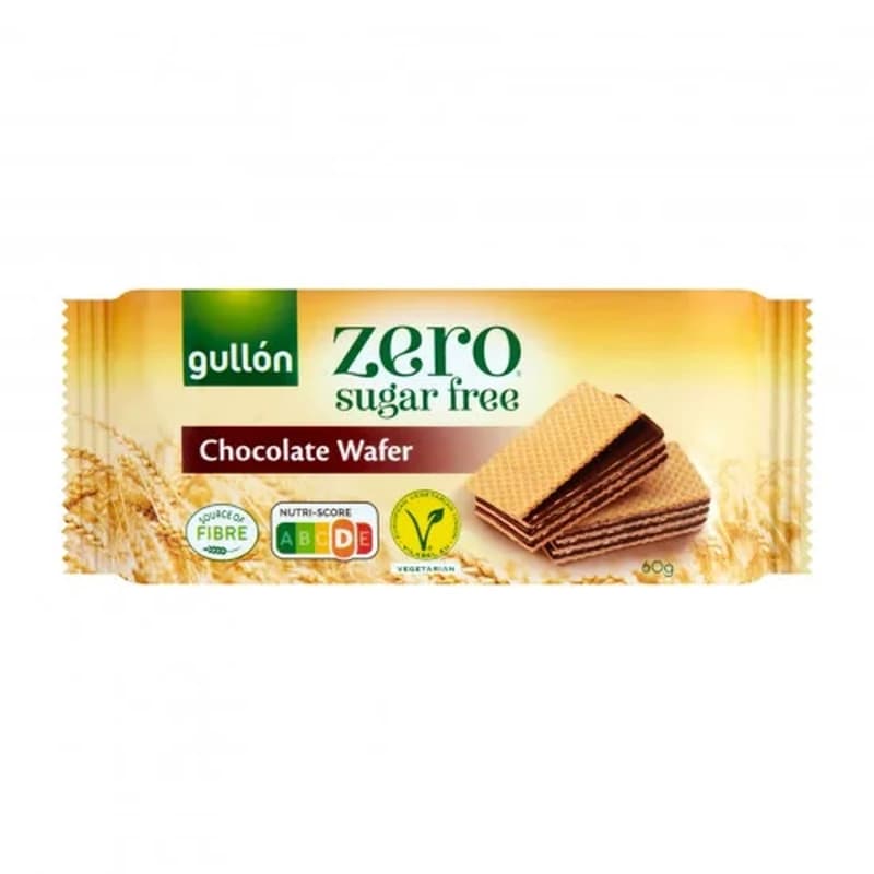 قولن زيرو ويفر بالشوكلاته بدون سكر 60جم