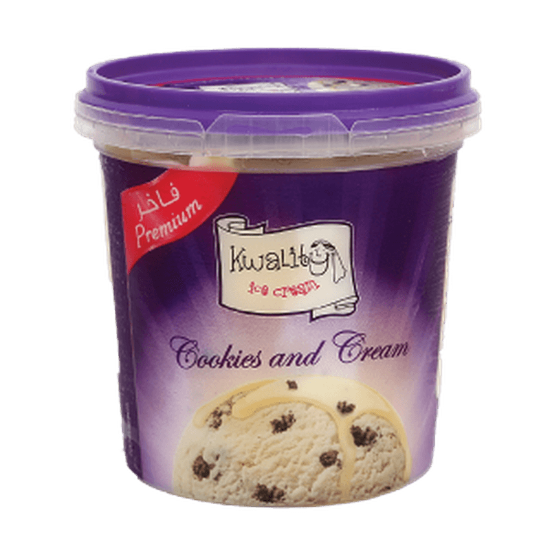 كواليتي ايسكريم كوكيز بالكريم 125مل