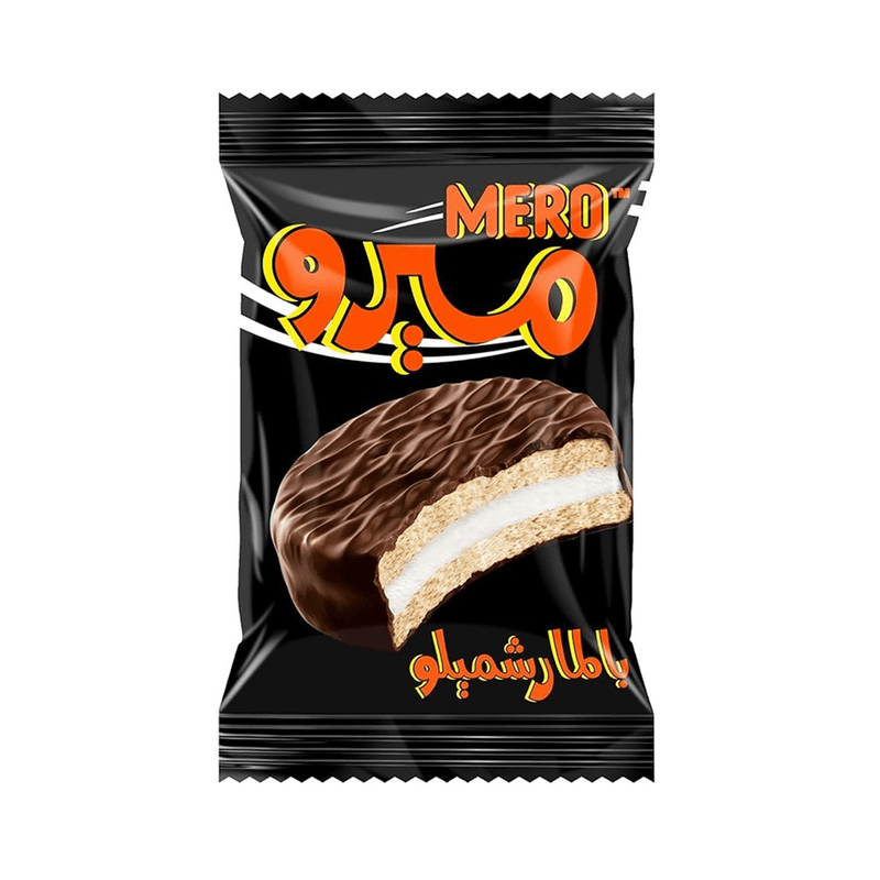 ميرو كيك محشو  بالمارشميلو ومغطاة بالشوكولاتة 23جم