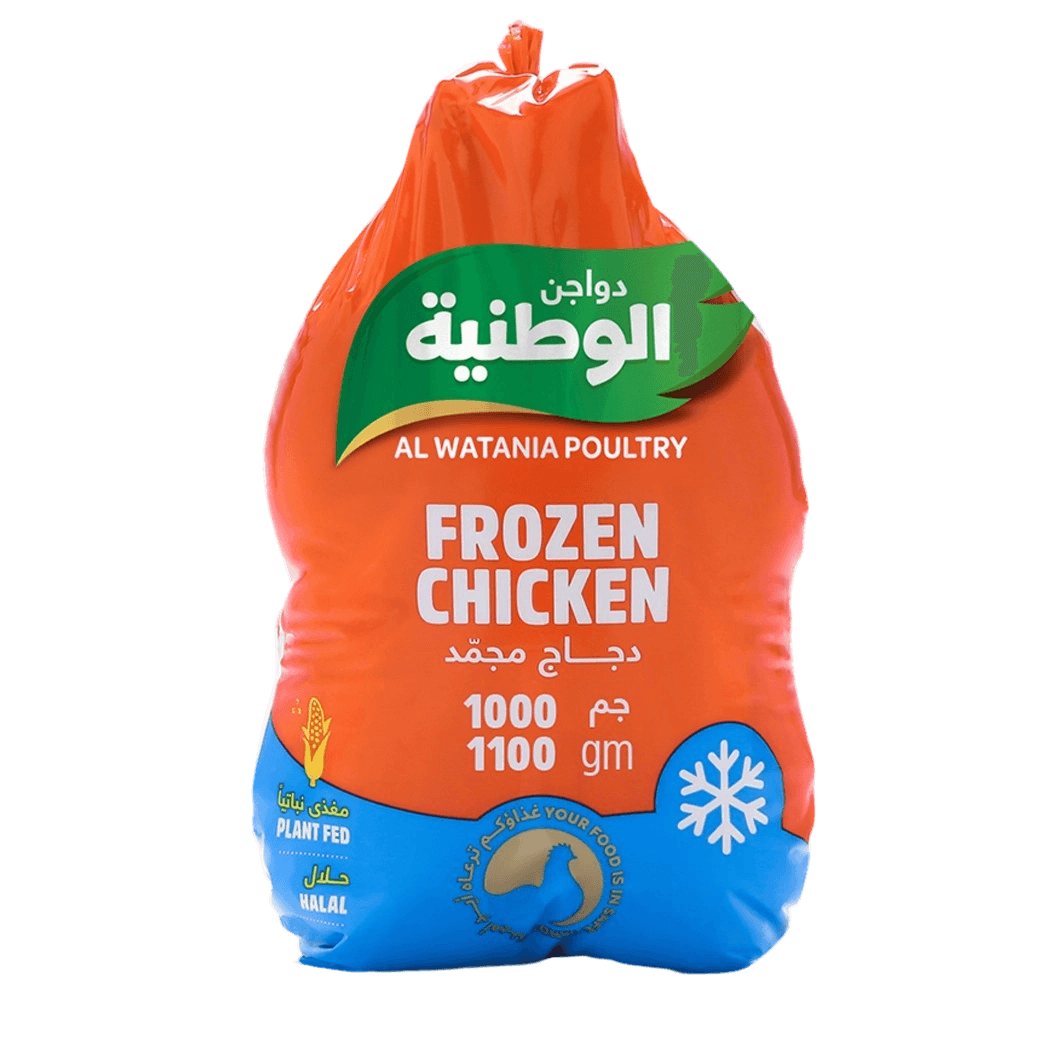 الوطنية دجاج مجمد 1100جم