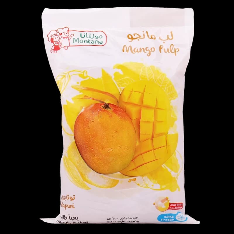 لب مانجو بدون سكر مونتانا 1كجم