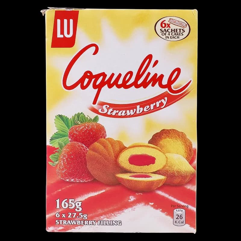 لو كوكيلين طازجه عربيه فراولة  165جم