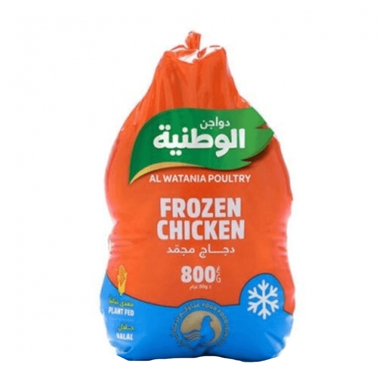 الوطنية دجاج مجمد 800جم