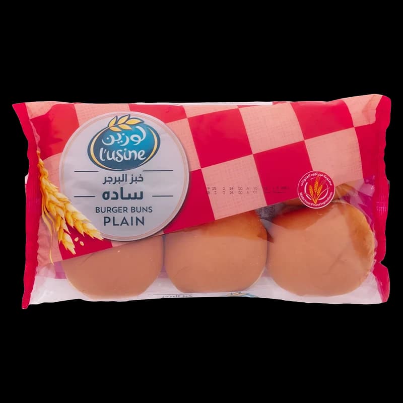 لوزين خبز البرجر ساده 400جم