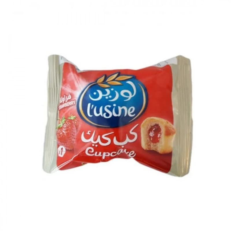 لوزين كب كيك الفراوله 300جم