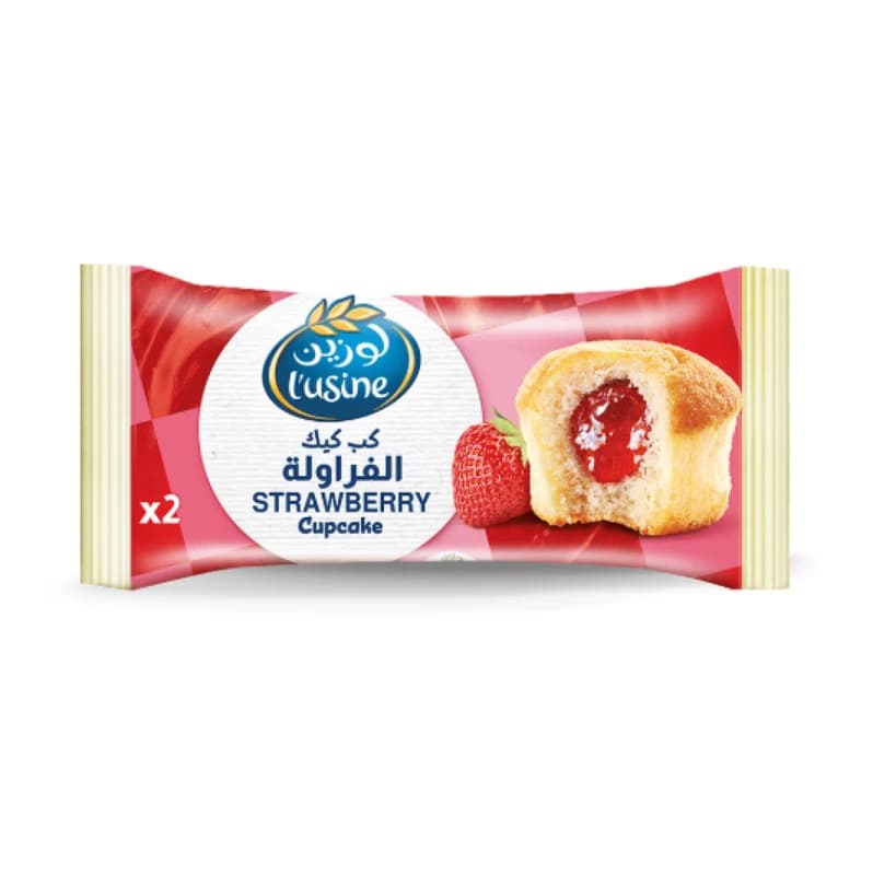 لوزين كب كيك الفراوله 60جم