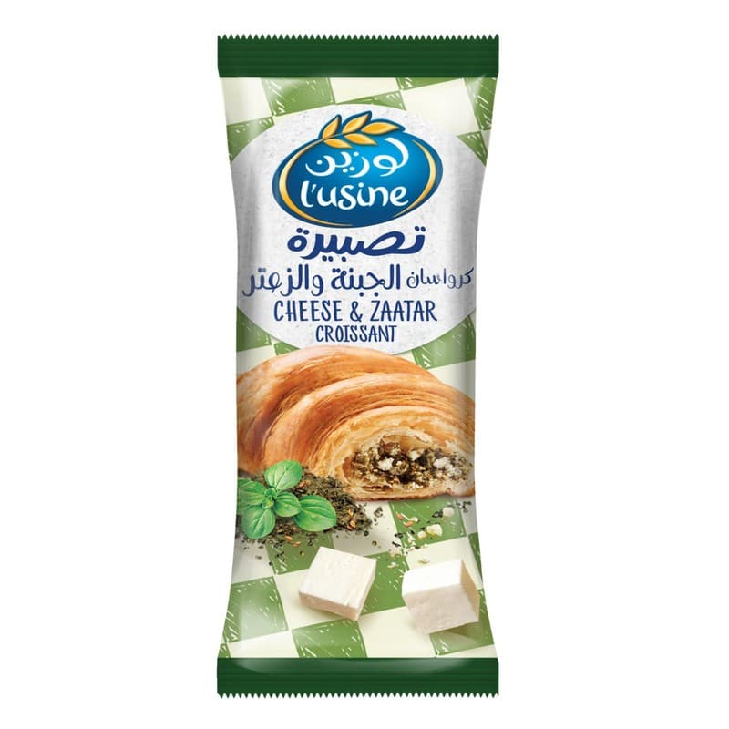 لوزين كرواسان  الجبن والزعتر60جم