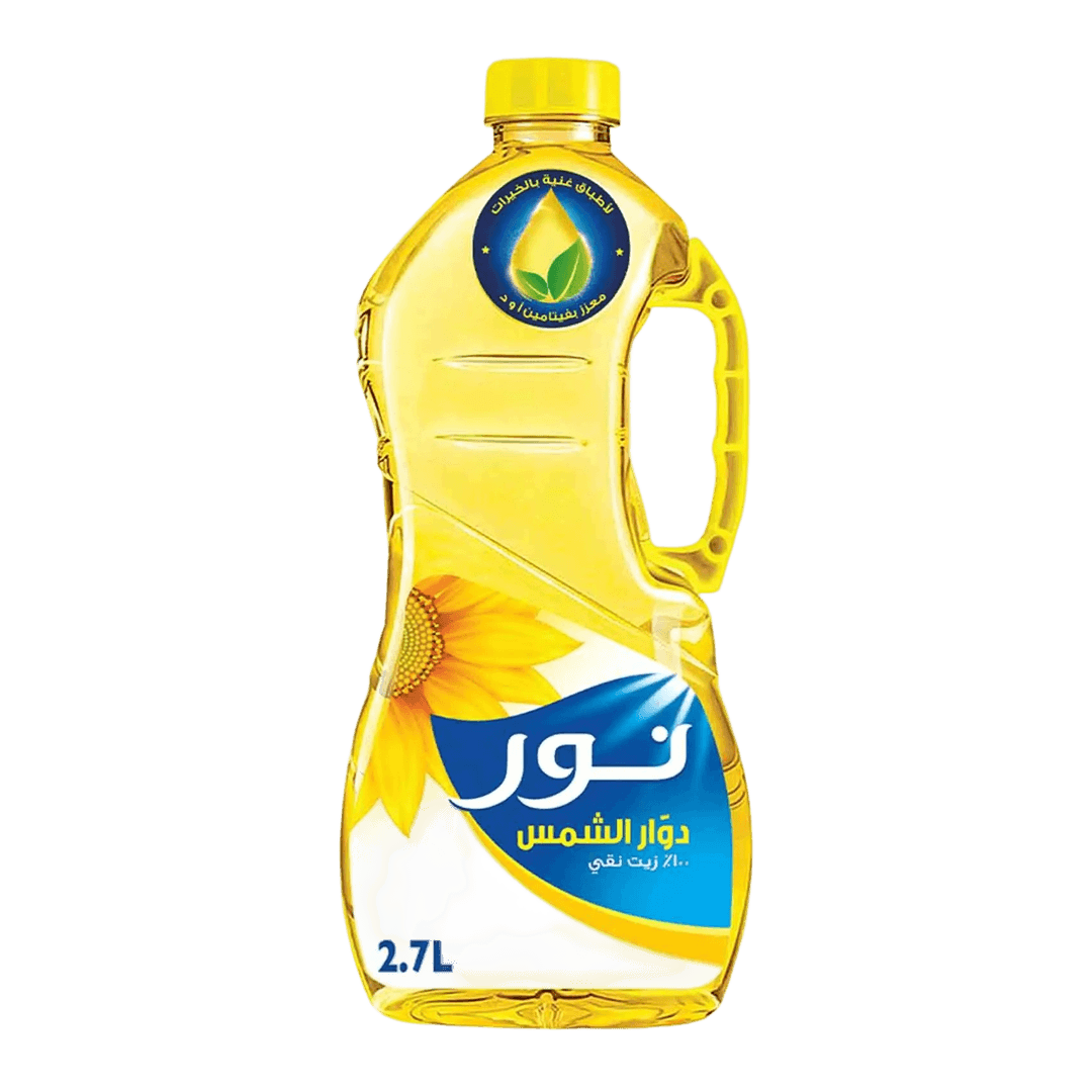 نور زيت دوار الشمس 2.7لتر