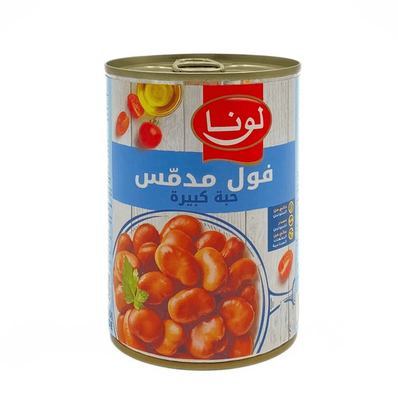 لونا فول مدمس حبة كبيرة 380جم