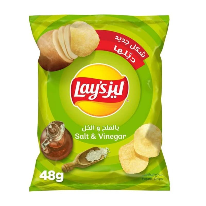 ليز بالملح والخل 45جم