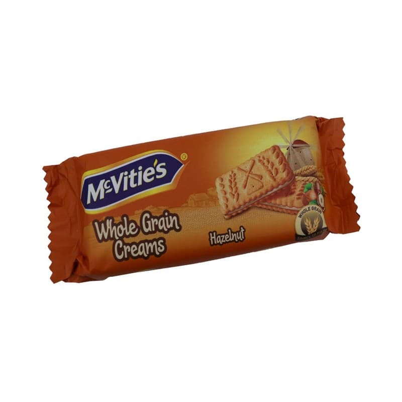 مكفتيز بسكويت بكريمة البندق 100جم