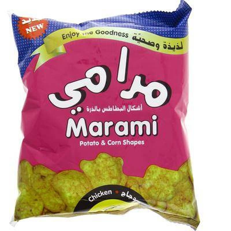 مرامي اشكال البطاطس بالذرة دجاج 10جم
