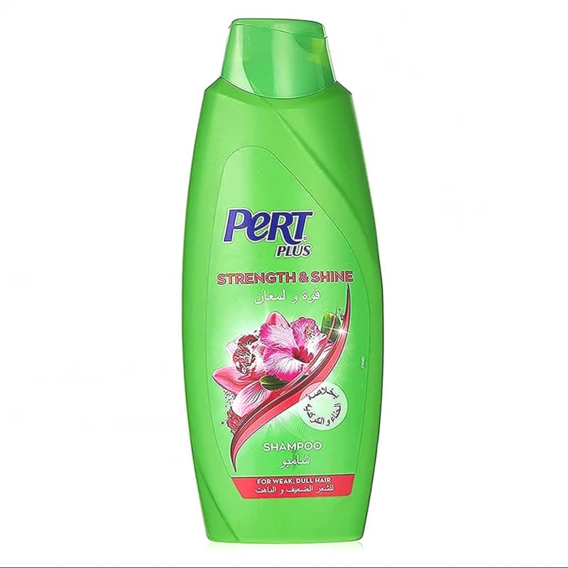 شامبو برت بلاس بخلاصه الحنه والكركدي600مل (للشعر الضعيف والباهت)