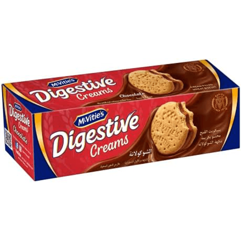 بسكويت مكفتيز محشو بكريمة بنكهة الشوكولاتة  100جم