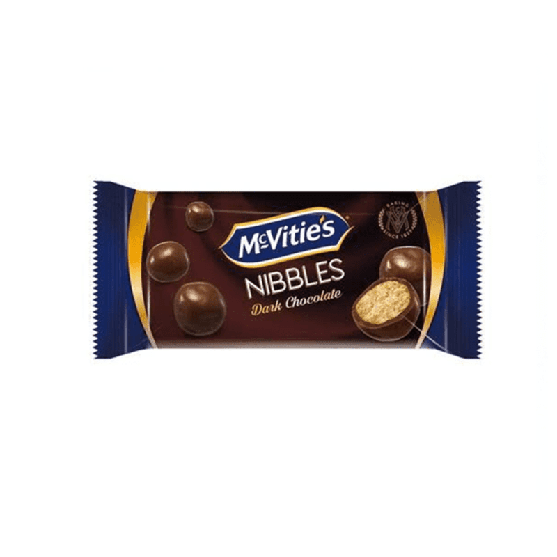 مكفتيز دايجستف نبلز / كرات البسكويت المغطاة بالشوكولاتة الداكنة37جم