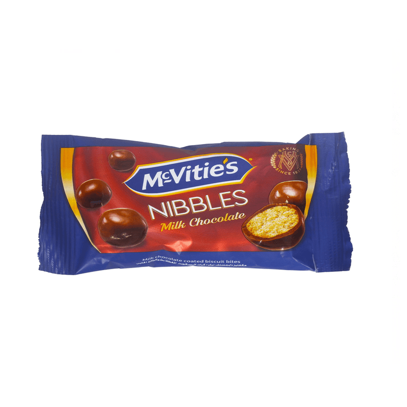 مكفتيز دايجستف نبلز / كرات البسكويت المغطاة بشوكولاتة الحليب 37جم