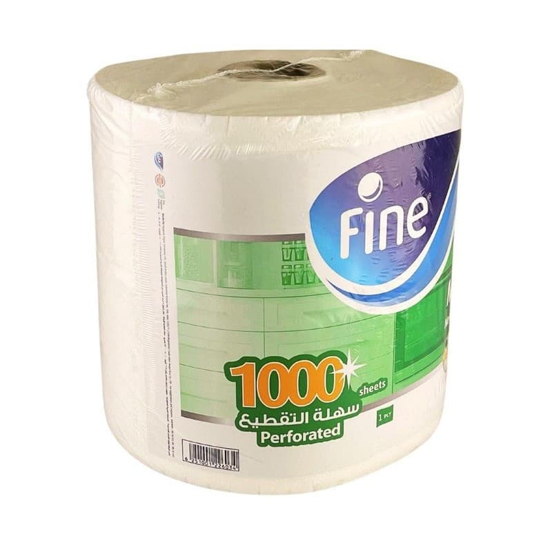 فاين ورق تنشيف ميجا رول 1000ورقة
