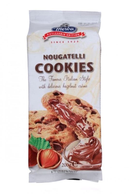 ميربا باستري نوجاتيلي كوكيز  200جم