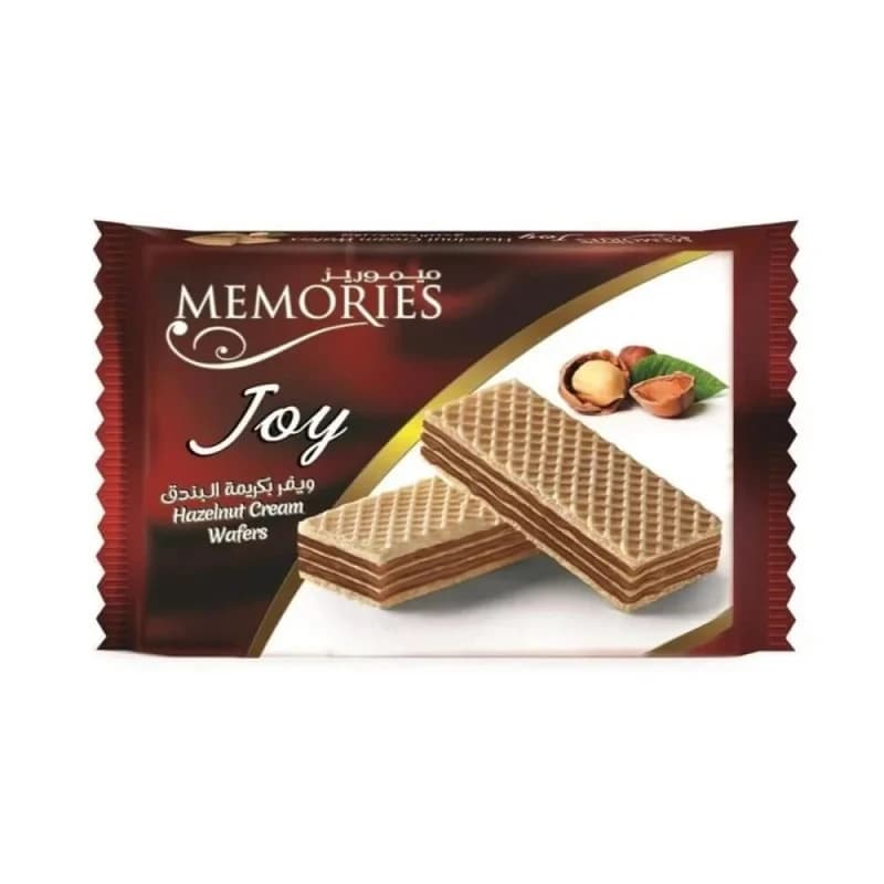ميموريز جوي ويفر بكريمة البندق 25جم