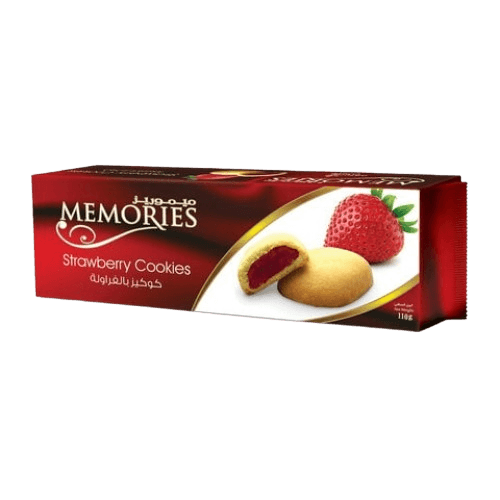 ميموريز كوكيز بالفراوله 100جم