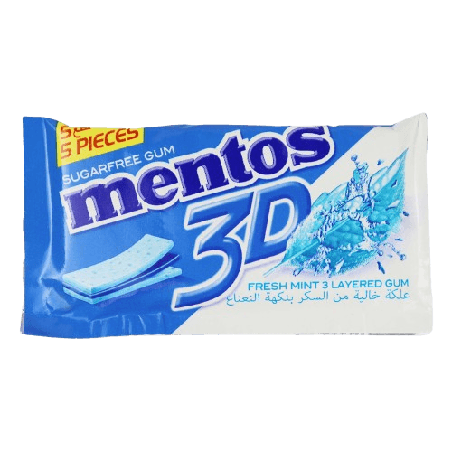 مينتوس لبان 3دي فرش مينت8.5جم