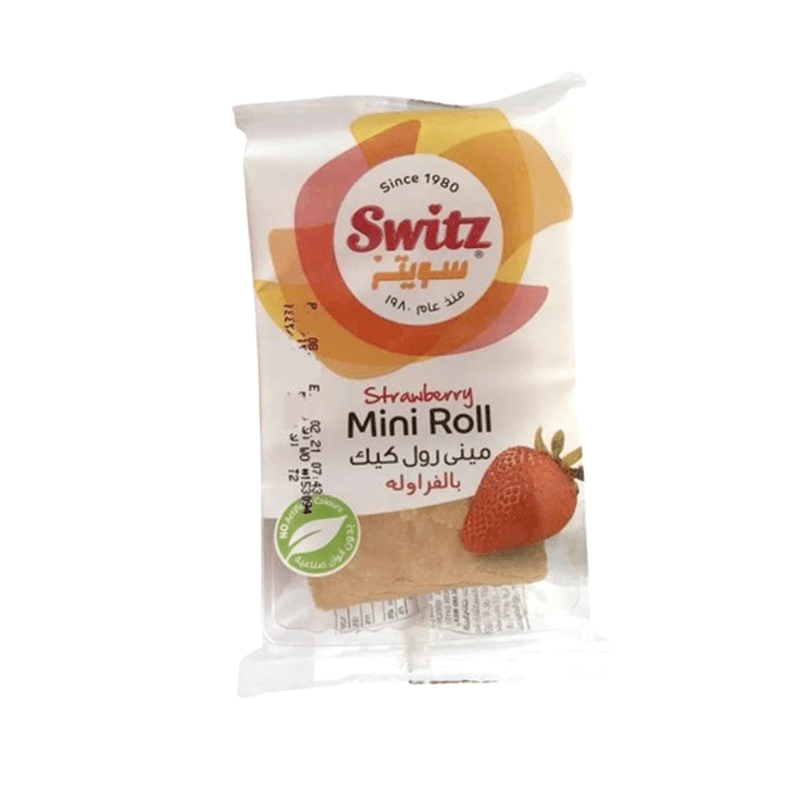 ميني سويتز صغير بالفراوله 69جم