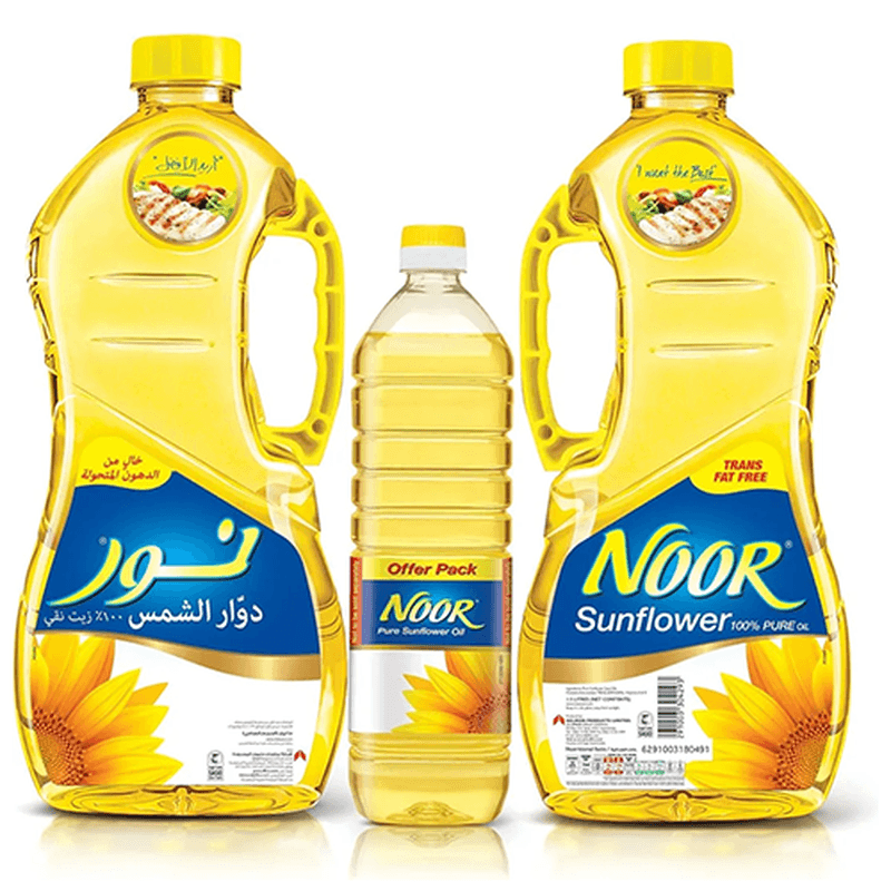 زيت نور دوار الشمس عرض (2حبة 1.5 لتر + 500مل )