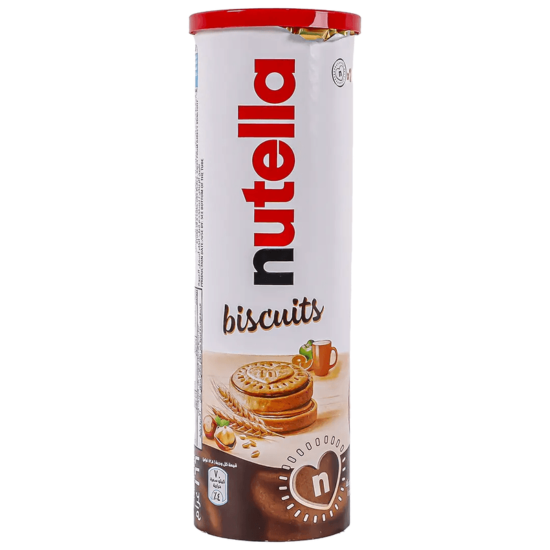 بسكويت مقرمش بحشوة كريمية من نوتيلا  166جم