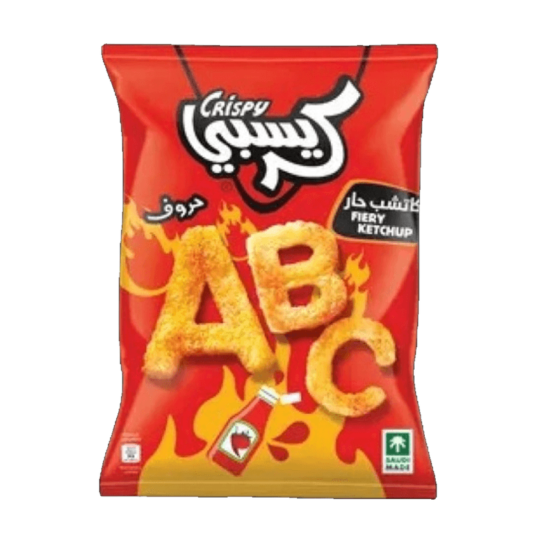 السعودية احرف كرسبي كاتشب حار 77جم