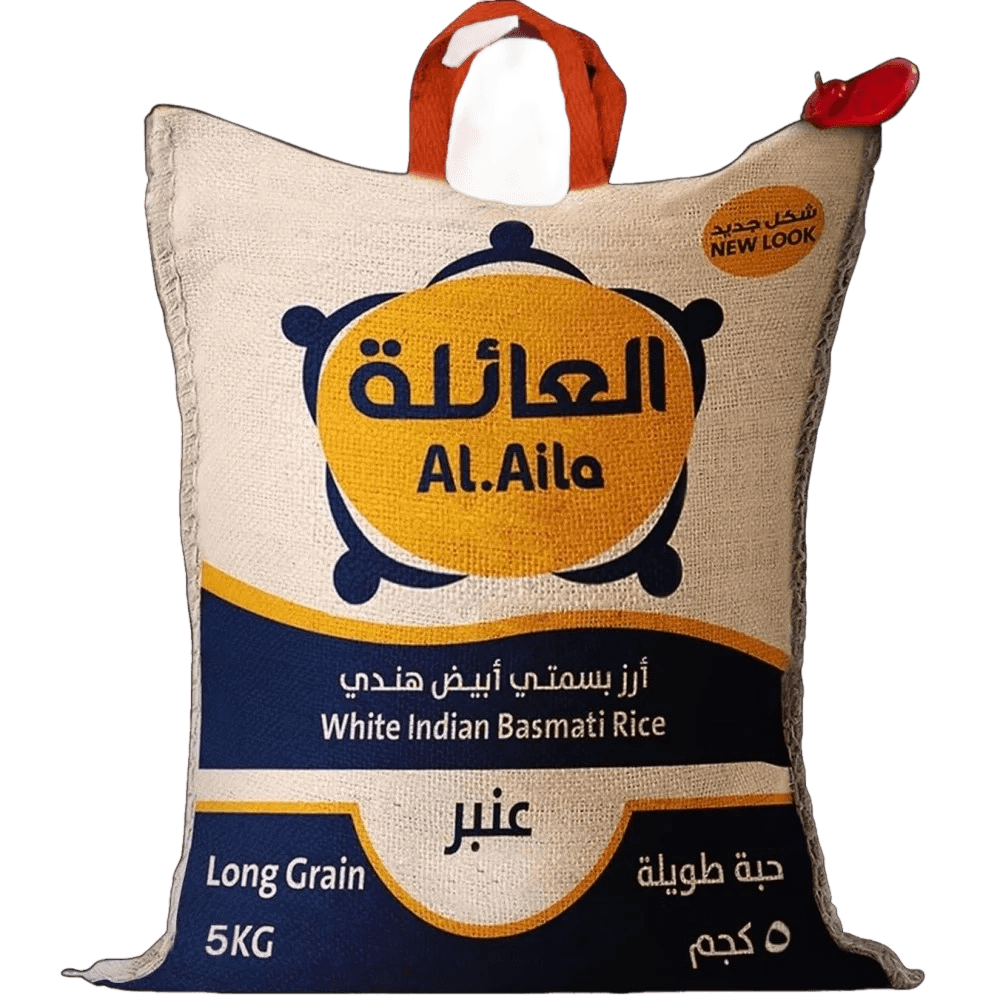 العائلة ارز بسمتي ابيض هندي عنبر  5كيلو
