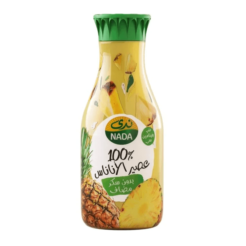 ندي عصير الاناناس  100%    1.3لتر