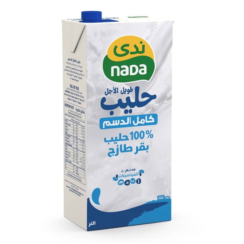 ندي حليب كامل الدسم 1لتر