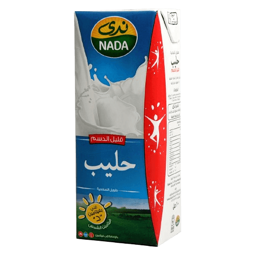 ندي حليب قليل الدسم 1لتر