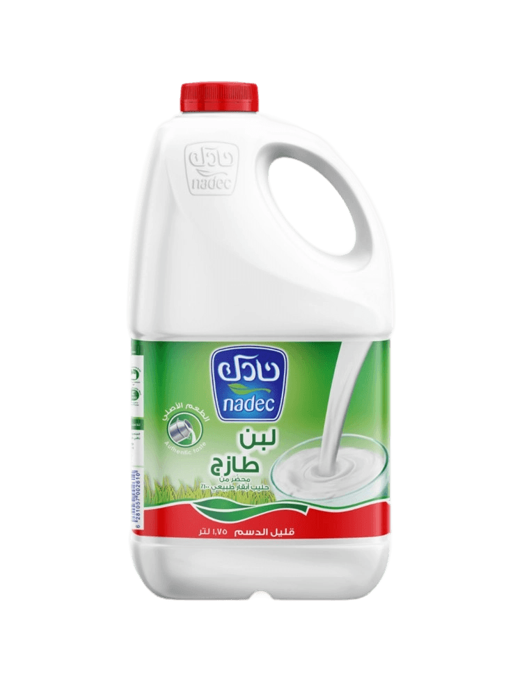 نادك لبن قليل الدسم 1.75لتر