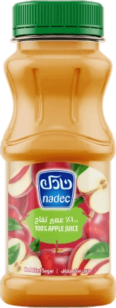 نادك عصير تفاح 100%  180مل